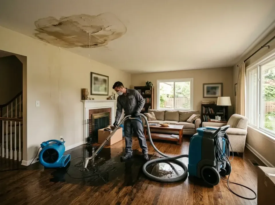 attic-pipe-burst-ceiling-drip-008 — frequently asked questions, Water Damage Restoration & Carpet Care in Clifton Gardens, NY